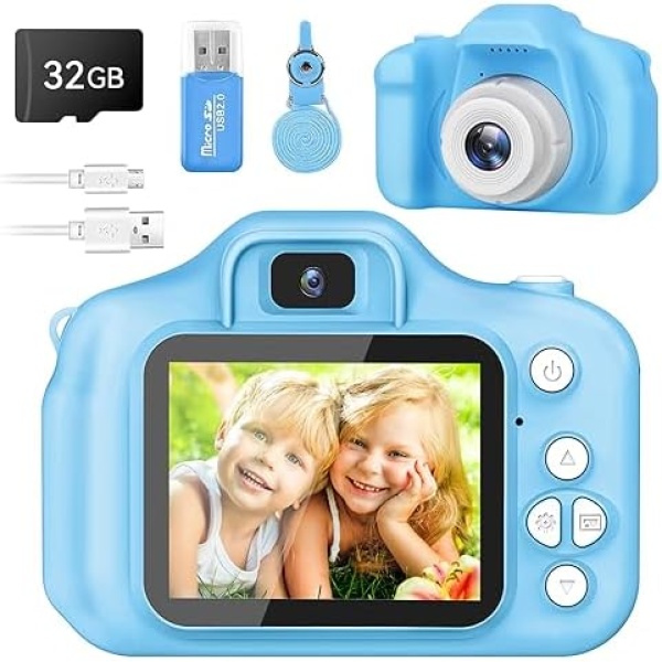 Kids Camera for Boys and Girls, GPOSY Digital Camera for Kids, Toddler Camera